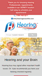 Mobile Screenshot of hearingprosonline.com